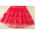 flower girl dress new frocks design baby red frocks of 2-6years old